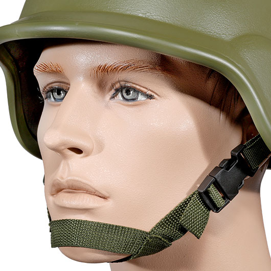 WoSport Airsoft Helm M88 PASGT-Style verstellbar oliv Bild 5