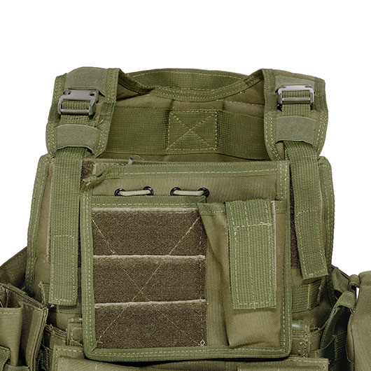 WoSport Kingrin M4 Tactical Molle Vest Einsatzweste oliv Bild 9