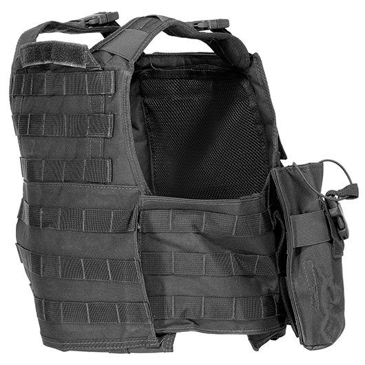 WoSport Kingrin M4 Tactical Molle Vest Einsatzweste schwarz Bild 4