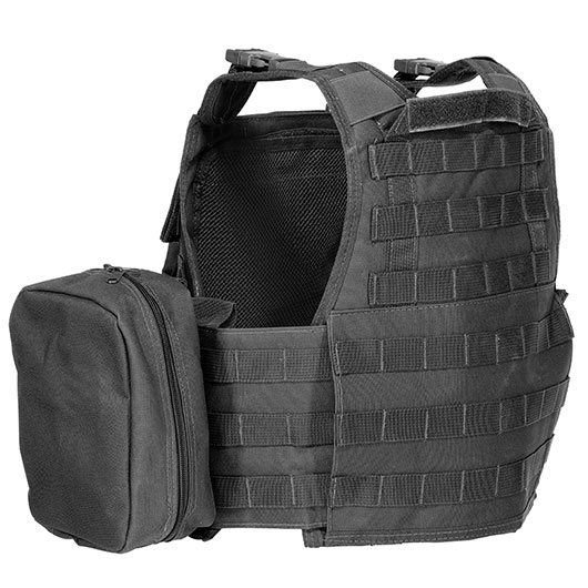 WoSport Kingrin M4 Tactical Molle Vest Einsatzweste schwarz Bild 5