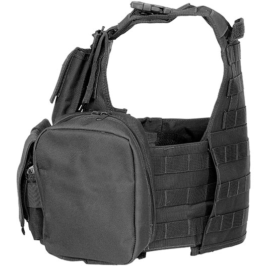 WoSport Kingrin M4 Tactical Molle Vest Einsatzweste schwarz Bild 6