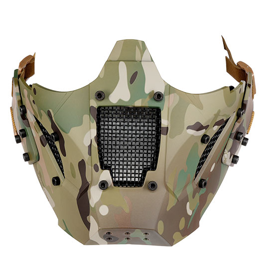 WoSport Iron Warrior Maske Lower Face mit Halterung fr / ohne FAST Helme camo Bild 5