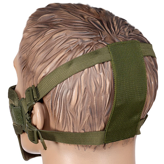 WoSport WST Scout V1 Airsoft Gittermaske Lower Face camo Bild 3