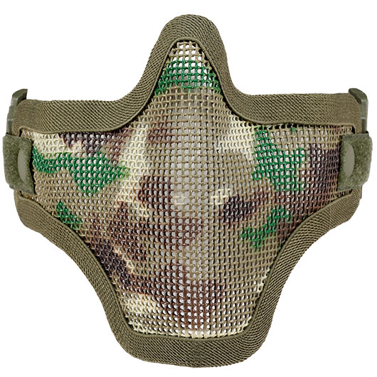 WoSport WST Scout V1 Airsoft Gittermaske Lower Face camo Bild 5