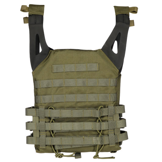 WoSport JPC-Style Plate Carrier Molle-Plattentrger Weste verstellbar oliv Bild 1