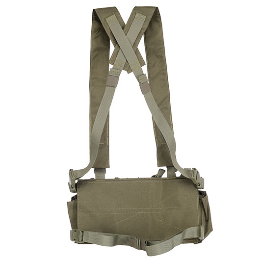 WoSport D3CRX-Style Tactical Chest Rig verstellbar oliv Bild 1