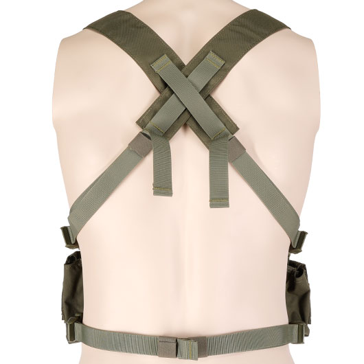 WoSport D3CRX-Style Tactical Chest Rig verstellbar oliv Bild 7