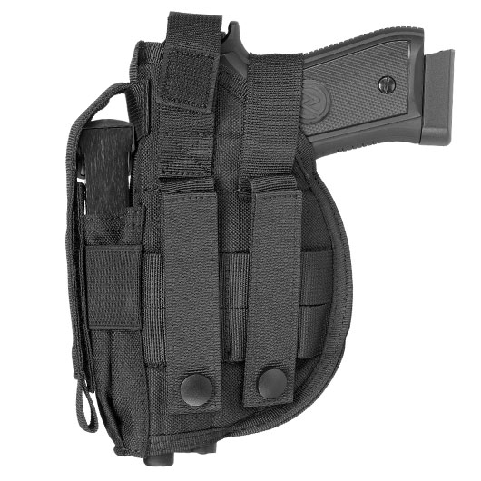 WoSport Universal Battlefield Elite Holster fr Pistolen Nylon-Fabric rechts schwarz Bild 5