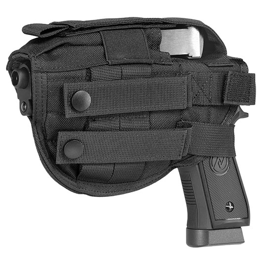 WoSport Universal Battlefield Elite Holster fr Pistolen Nylon-Fabric rechts schwarz Bild 7