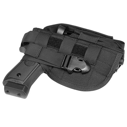 WoSport Universal Battlefield Elite Holster fr Pistolen Nylon-Fabric rechts schwarz Bild 8