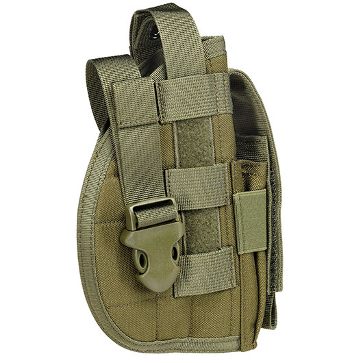 WoSport Universal Battlefield Elite Holster fr Pistolen Nylon-Fabric rechts oliv Bild 1