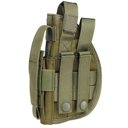 WoSport Universal Battlefield Elite Holster fr Pistolen Nylon-Fabric rechts oliv Bild 2