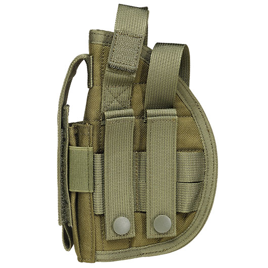 WoSport Universal Battlefield Elite Holster fr Pistolen Nylon-Fabric rechts oliv Bild 3