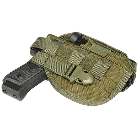 WoSport Universal Battlefield Elite Holster fr Pistolen Nylon-Fabric rechts oliv Bild 8