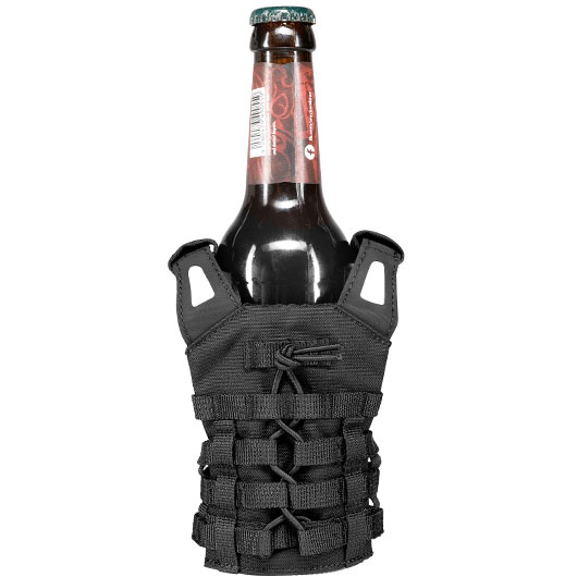 WoSport JPC-Style Mini Plate Carrier / Taktische Modulare Bierweste schwarz Bild 3