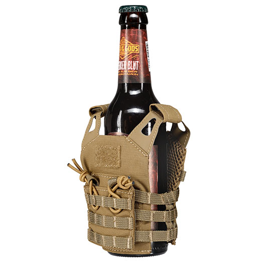 WoSport JPC-Style Mini Plate Carrier / Taktische Modulare Bierweste coyote Bild 1