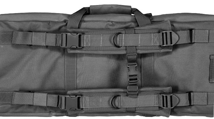 WoSport 36 Zoll / 92 cm Deluxe Double Soft Rifle Bag / Gewehr-Futteral f. 2 Gewehre schwarz Bild 9