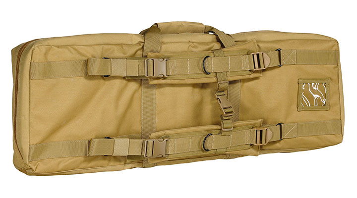 WoSport 36 Zoll / 92 cm Deluxe Double Soft Rifle Bag / Gewehr-Futteral f. 2 Gewehre tan Bild 1