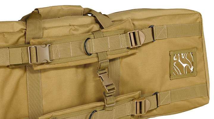 WoSport 36 Zoll / 92 cm Deluxe Double Soft Rifle Bag / Gewehr-Futteral f. 2 Gewehre tan Bild 10