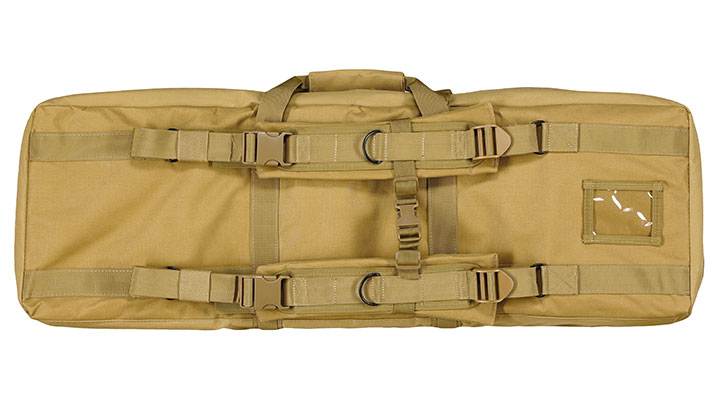 WoSport 36 Zoll / 92 cm Deluxe Double Soft Rifle Bag / Gewehr-Futteral f. 2 Gewehre tan Bild 3