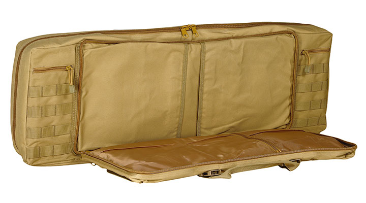 WoSport 36 Zoll / 92 cm Deluxe Double Soft Rifle Bag / Gewehr-Futteral f. 2 Gewehre tan Bild 6