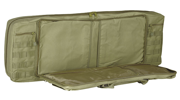 WoSport 36 Zoll / 92 cm Deluxe Double Soft Rifle Bag / Gewehr-Futteral f. 2 Gewehre oliv Bild 6