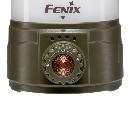 Fenix Campinglaterne CL26R Pro 650 Lumen grey camo mit Powerbankfunktion inkl. USB Ladekabel und Akku Bild 2