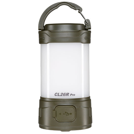 Fenix Campinglaterne CL26R Pro 650 Lumen grey camo mit Powerbankfunktion inkl. USB Ladekabel und Akku Bild 3