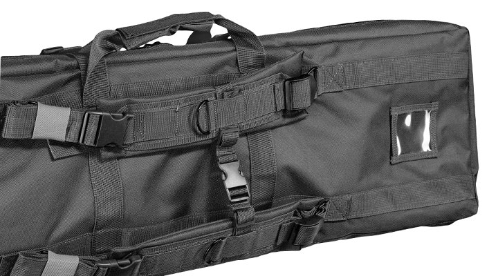 WoSport 42 Zoll / 108 cm Deluxe Double Soft Rifle Bag / Gewehr-Futteral f. 2 Gewehre schwarz Bild 10