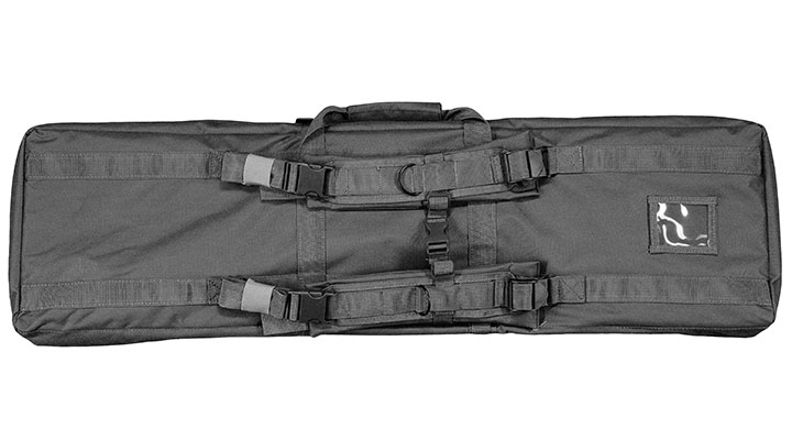 WoSport 42 Zoll / 108 cm Deluxe Double Soft Rifle Bag / Gewehr-Futteral f. 2 Gewehre schwarz Bild 3