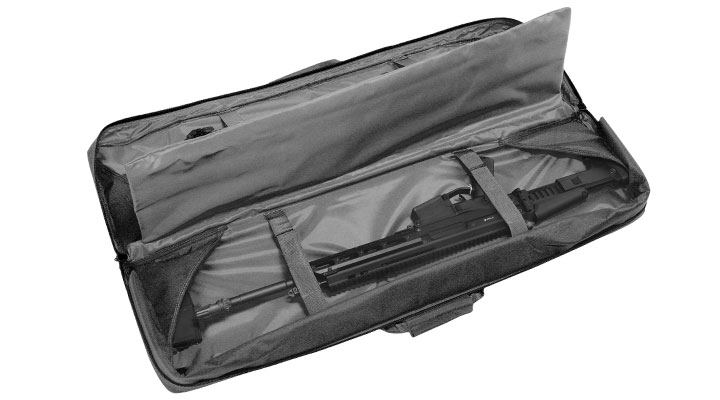 WoSport 42 Zoll / 108 cm Deluxe Double Soft Rifle Bag / Gewehr-Futteral f. 2 Gewehre schwarz Bild 6