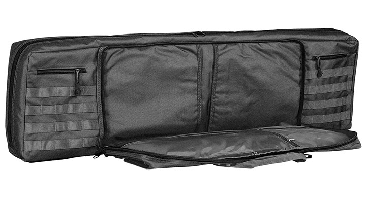 WoSport 42 Zoll / 108 cm Deluxe Double Soft Rifle Bag / Gewehr-Futteral f. 2 Gewehre schwarz Bild 8