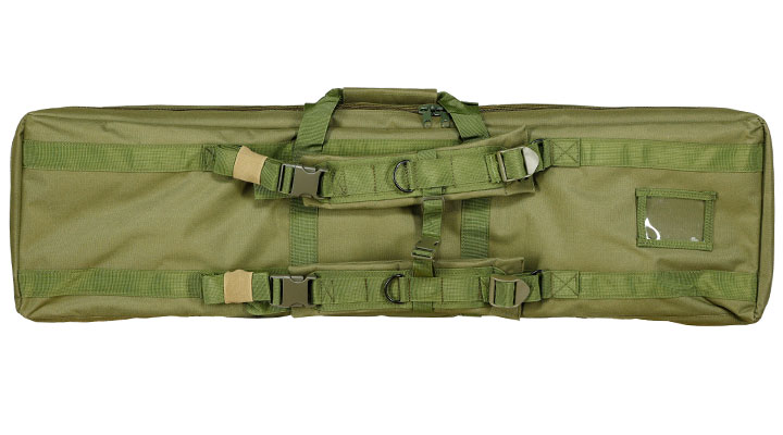 WoSport 42 Zoll / 108 cm Deluxe Double Soft Rifle Bag / Gewehr-Futteral f. 2 Gewehre oliv Bild 3