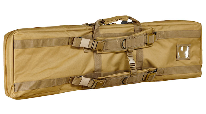 WoSport 42 Zoll / 108 cm Deluxe Double Soft Rifle Bag / Gewehr-Futteral f. 2 Gewehre tan Bild 1