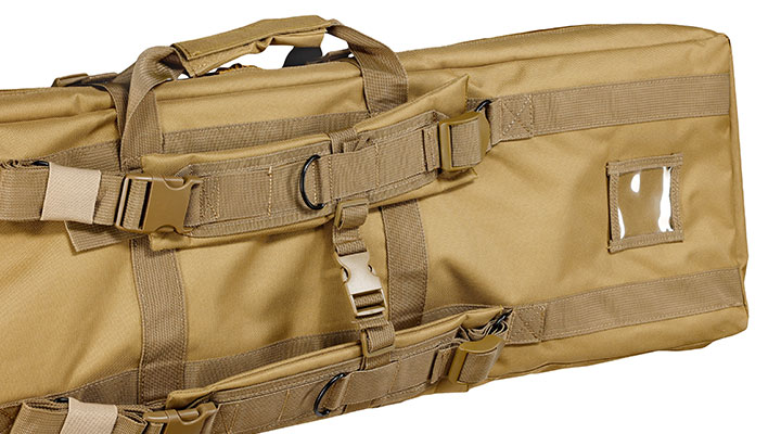 WoSport 42 Zoll / 108 cm Deluxe Double Soft Rifle Bag / Gewehr-Futteral f. 2 Gewehre tan Bild 10