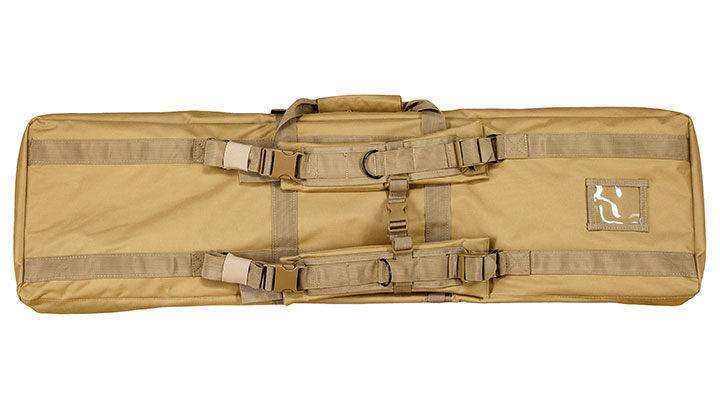 WoSport 42 Zoll / 108 cm Deluxe Double Soft Rifle Bag / Gewehr-Futteral f. 2 Gewehre tan Bild 3