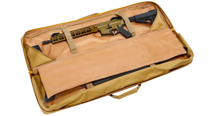 WoSport 42 Zoll / 108 cm Deluxe Double Soft Rifle Bag / Gewehr-Futteral f. 2 Gewehre tan Bild 5