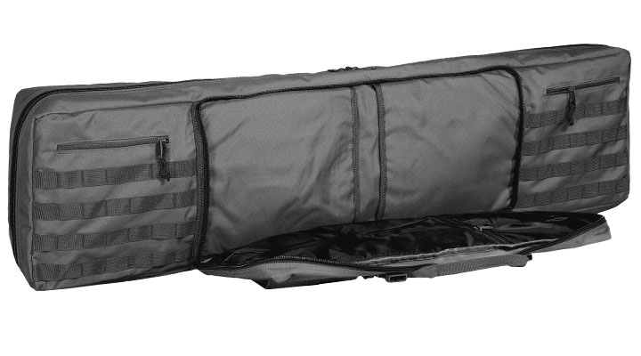 WoSport 46 Zoll / 117 cm Deluxe Double Soft Rifle Bag / Gewehr-Futteral f. 2 Gewehre schwarz Bild 8