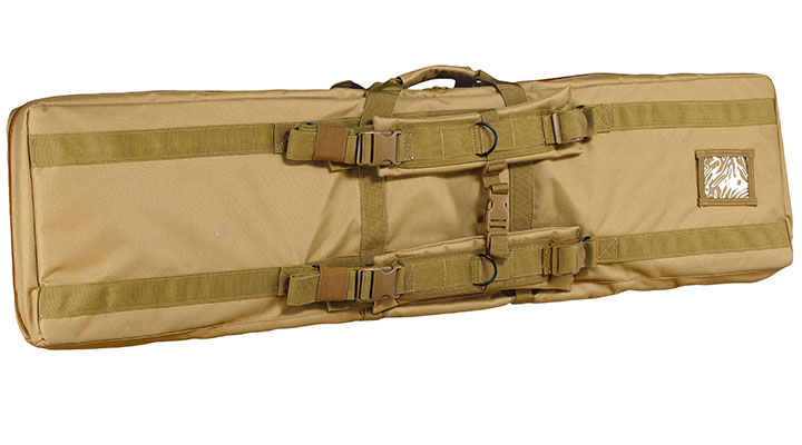 WoSport 46 Zoll / 117 cm Deluxe Double Soft Rifle Bag / Gewehr-Futteral f. 2 Gewehre tan Bild 1