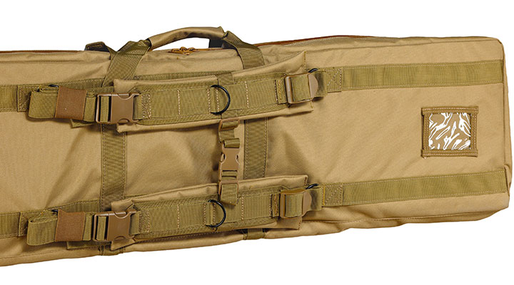 WoSport 46 Zoll / 117 cm Deluxe Double Soft Rifle Bag / Gewehr-Futteral f. 2 Gewehre tan Bild 10