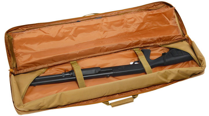 WoSport 46 Zoll / 117 cm Deluxe Double Soft Rifle Bag / Gewehr-Futteral f. 2 Gewehre tan Bild 4