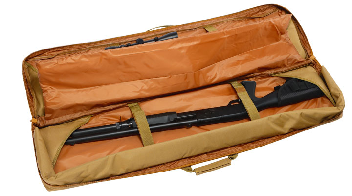 WoSport 46 Zoll / 117 cm Deluxe Double Soft Rifle Bag / Gewehr-Futteral f. 2 Gewehre tan Bild 6