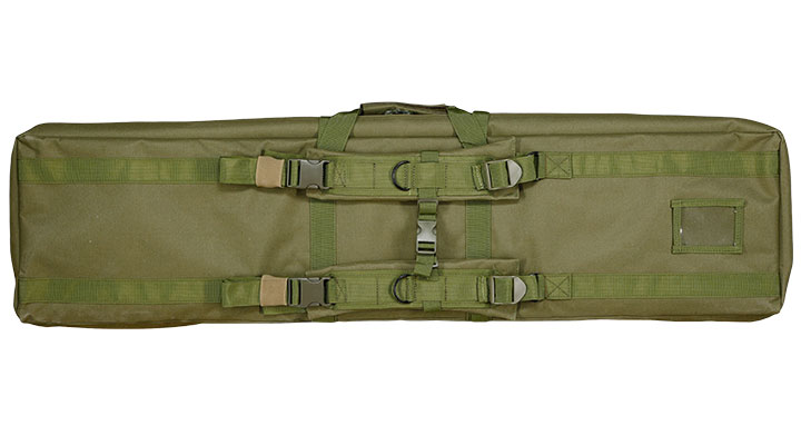 WoSport 46 Zoll / 117 cm Deluxe Double Soft Rifle Bag / Gewehr-Futteral f. 2 Gewehre oliv Bild 3