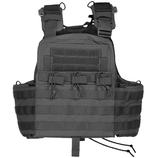 WoSport CPC-Style Plate Carrier Molle-Plattentrger Weste verstellbar schwarz