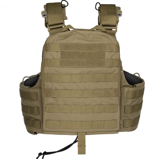 WoSport CPC-Style Plate Carrier Molle-Plattentrger Weste verstellbar oliv Bild 1