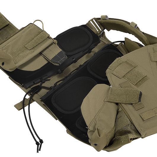 WoSport CPC-Style Plate Carrier Molle-Plattentrger Weste verstellbar oliv Bild 4