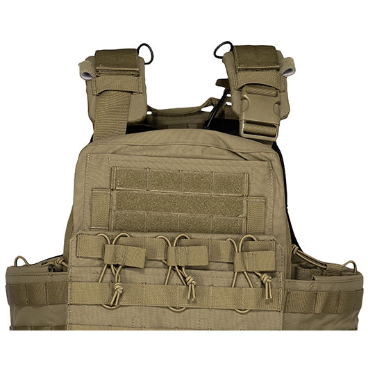 WoSport CPC-Style Plate Carrier Molle-Plattentrger Weste verstellbar oliv Bild 6