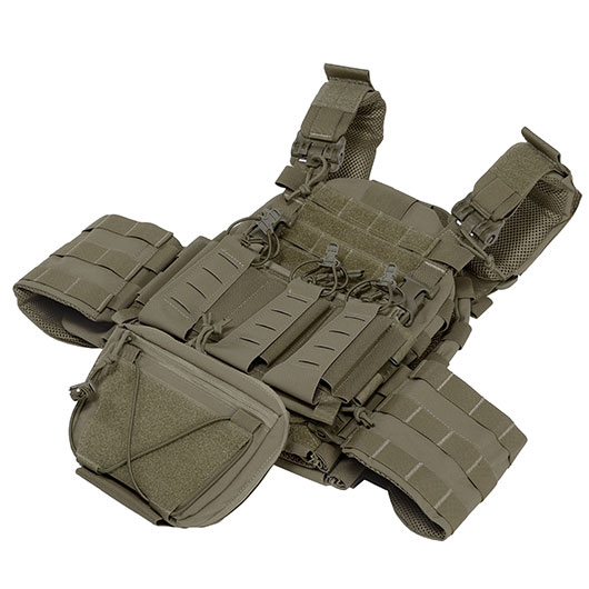 WoSport ARC-Style Tactical Plate Carrier Molle-Plattentrger Weste verstellbar Ranger Green Bild 2