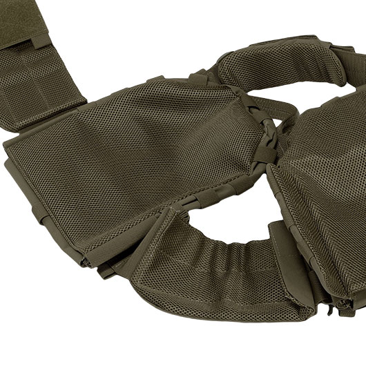 WoSport ARC-Style Tactical Plate Carrier Molle-Plattentrger Weste verstellbar Ranger Green Bild 4