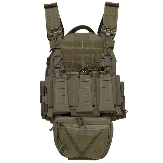 WoSport ARC-Style Tactical Plate Carrier Molle-Plattentrger Weste verstellbar Ranger Green Bild 5